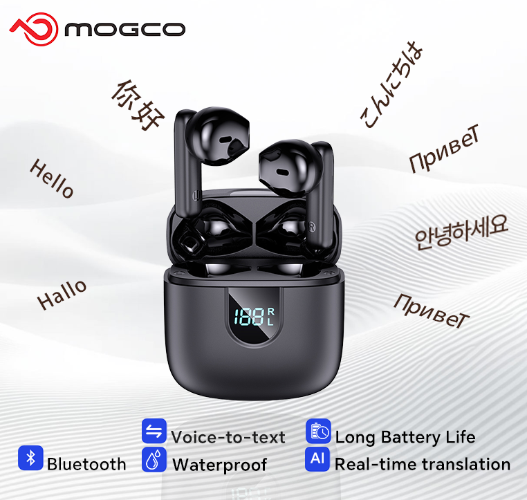 Noise Canceling Headphones - سماعات أذن A18 للترجمة الفورية بتقنية