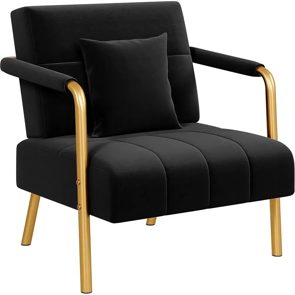 Home Office Sofa - أريكة مخملية أنيقة بعرض 30 بوصة