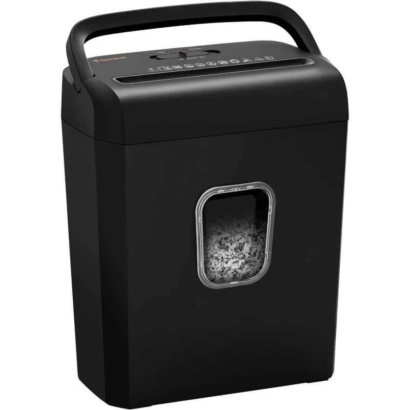 Home Office Paper Shredder - ماكينة تقطيع الورق ذات 6 أوراق