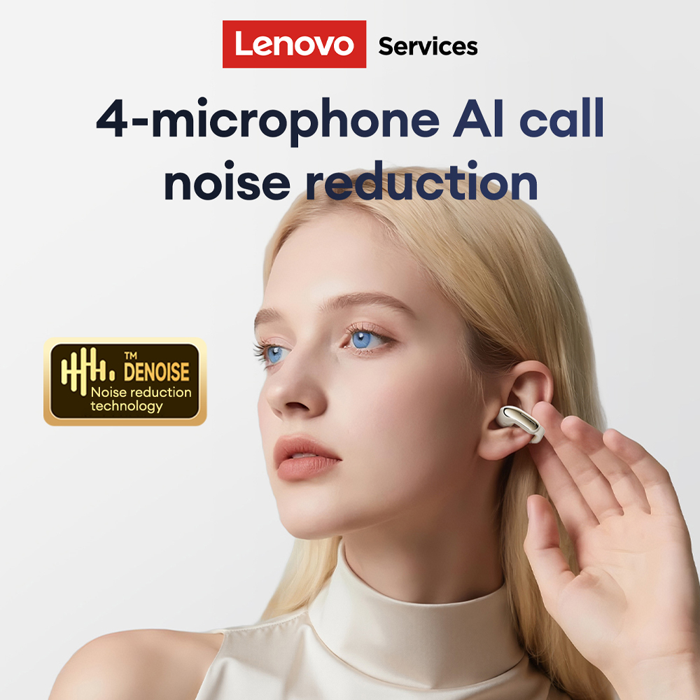 لينوفو LES-108 العظام التوصيل  - مراجعة Noise Canceling Headphones وسعره
