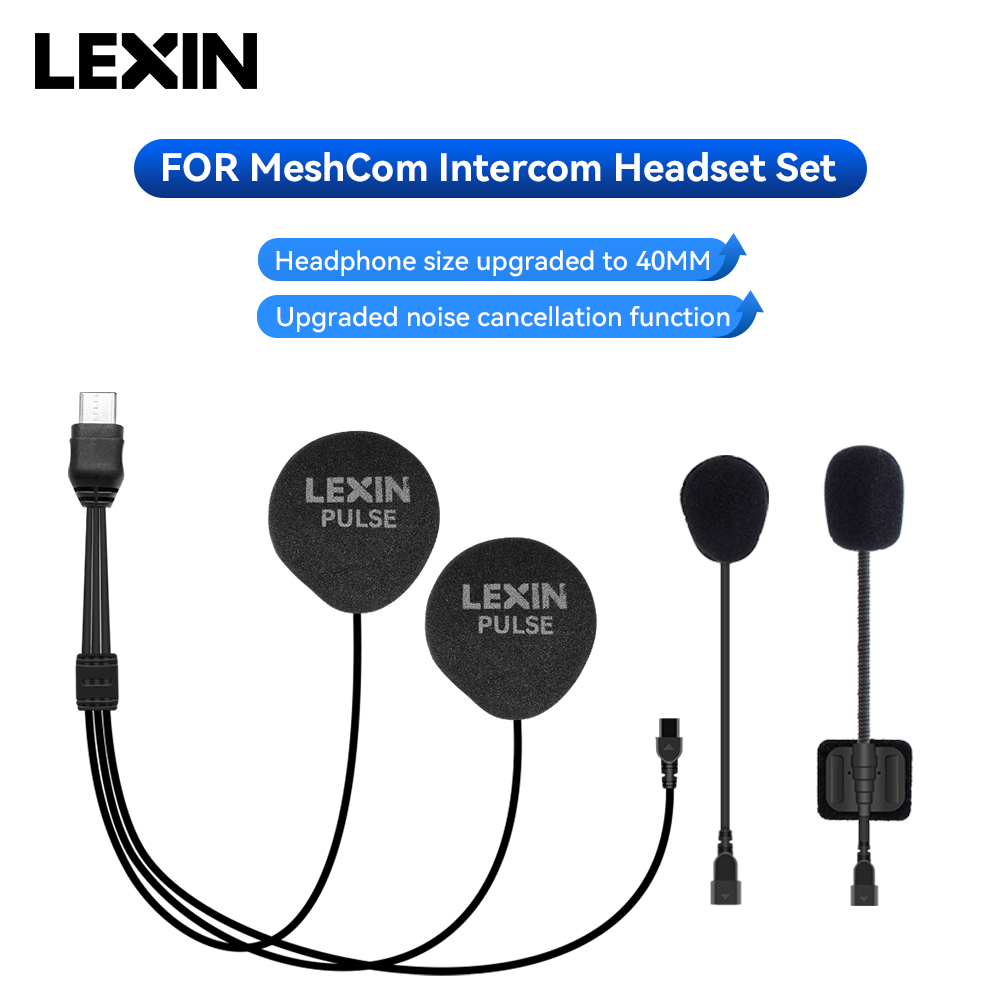 سماعة رأس LEXIN-MeshCom Mesh I - مراجعة Noise Canceling Headphones وسعره