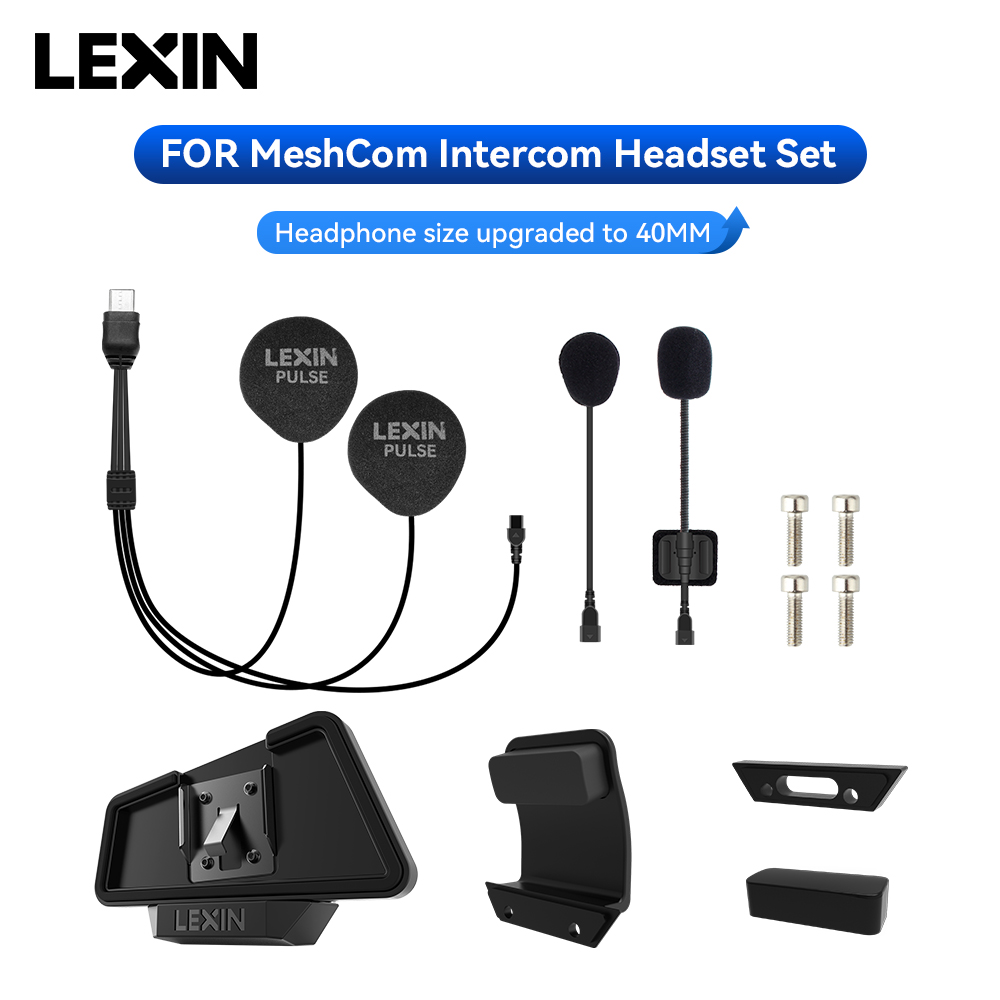سماعة رأس LEXIN-MeshCom Mesh I - مراجعة Noise Canceling Headphones وسعره