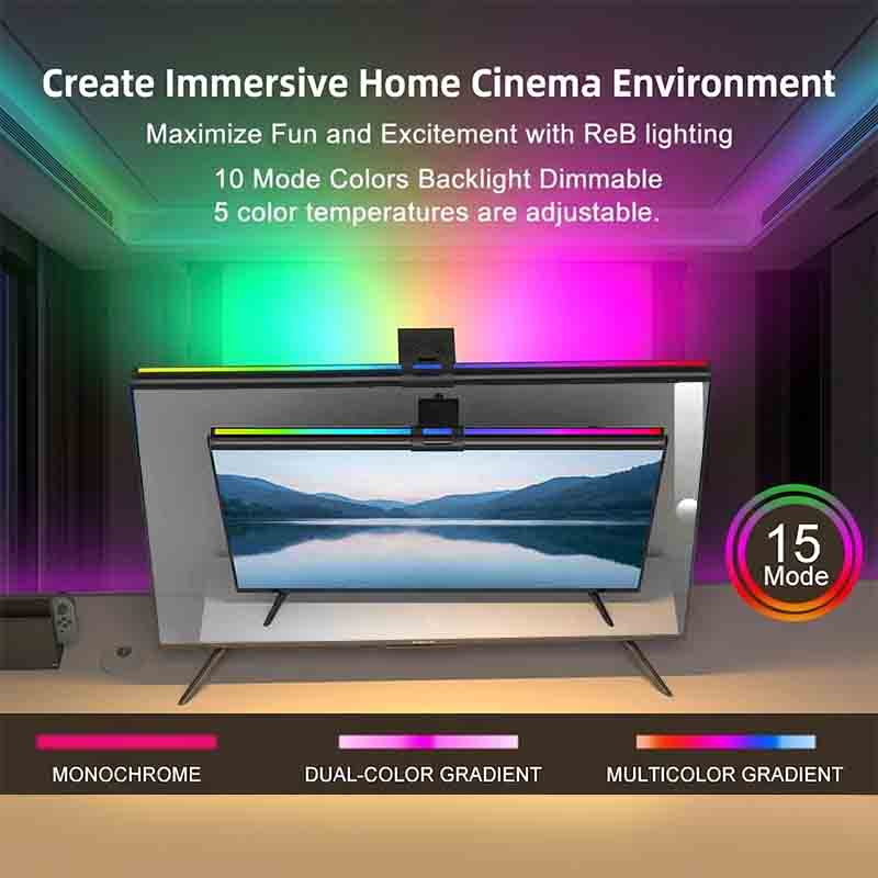 شريط إضاءة للشاشة بطول 60/80 س - مراجعة Home Office Work وسعره