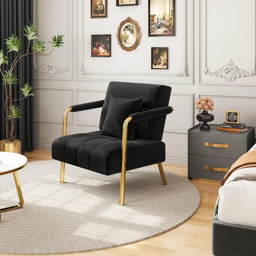 أريكة مخملية أنيقة بعرض 30 بوص - مراجعة Home Office Sofa وسعره