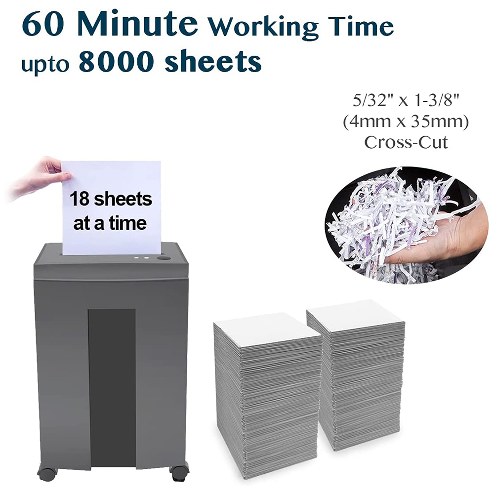 ماكينة تقطيع الورق للمكتب المن - مراجعة Home Office Paper Shredder وسعره
