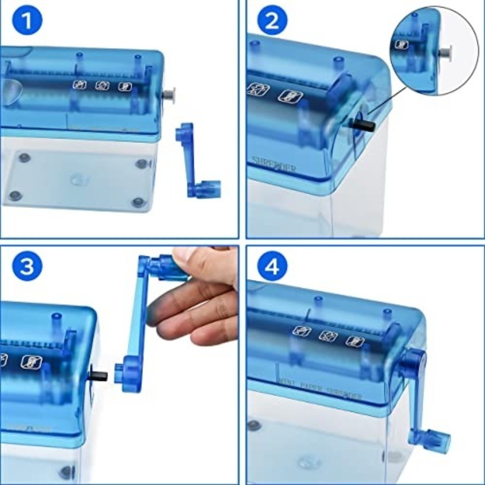 آلة تمزيق يدوية عالية الجودة م - مراجعة Home Office Paper Shredder وسعره