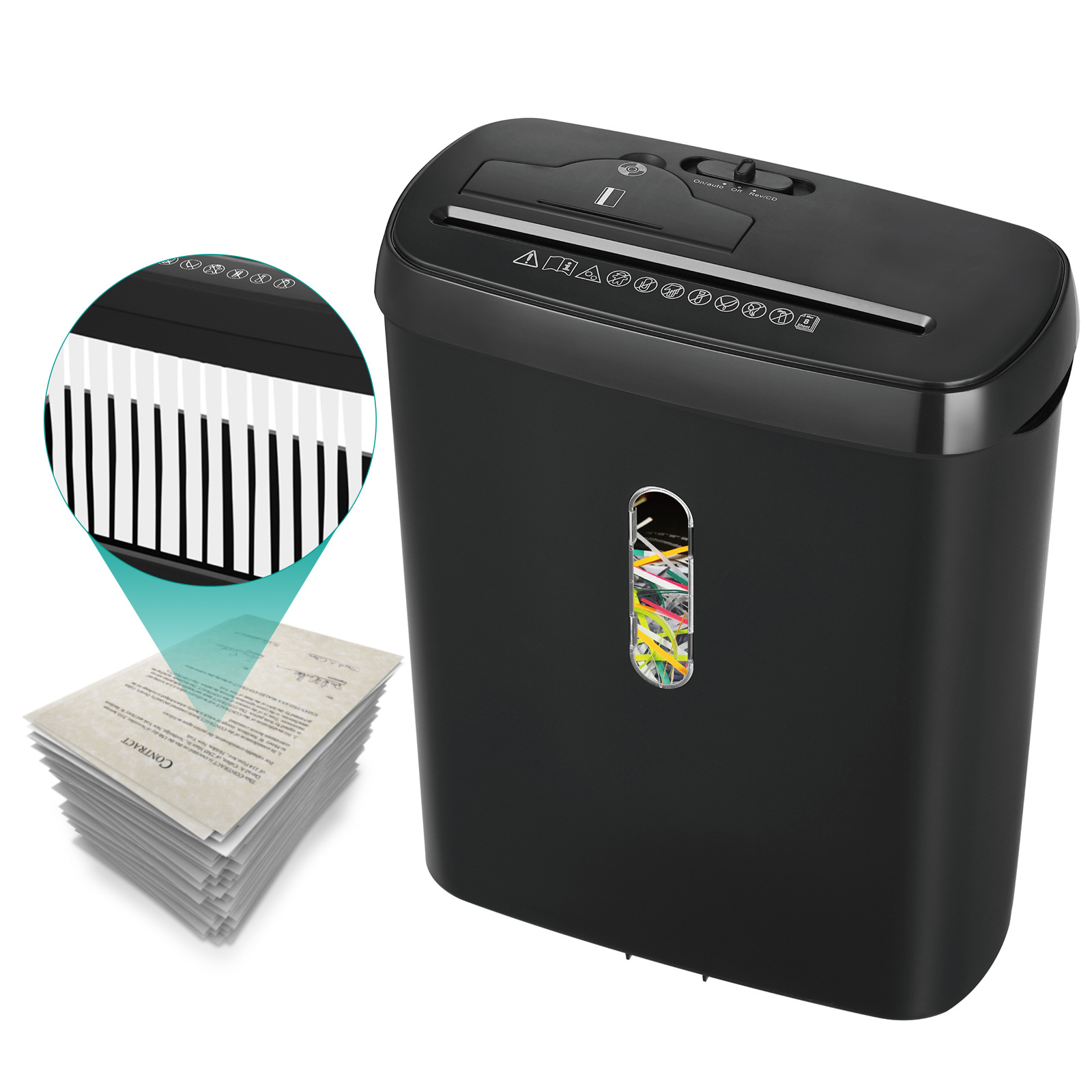 آلة تمزيق الورق للاستخدام المك - مراجعة Home Office Paper Shredder وسعره